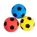 Betzold Sport - Softbälle-Set 3 Stück - Kinder-Schaumstoffball Kinder-Ball...